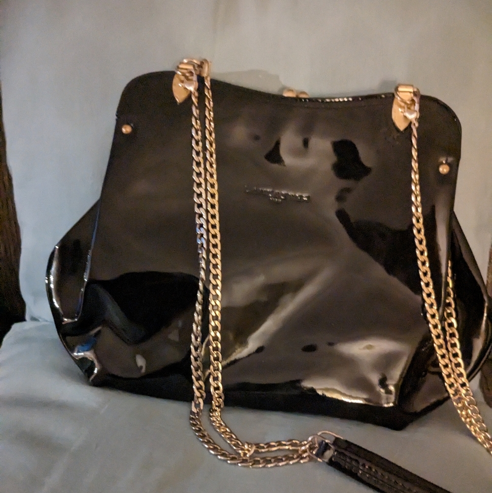 Lancaster Paris Ines Verni Shoulder Bag